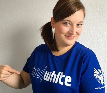 Liebe Sarah BluWihte Shirt