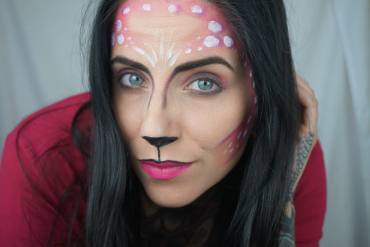 Bambi, Pink Bambi, Youtube, Schminken, Tipp, Karneval elfter elfer